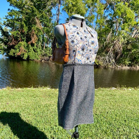 MICHAEL Michael Kors Y2K Leather Stud Detail Demi Shoulder Bag Canvas Li… - Picture 3 of 16